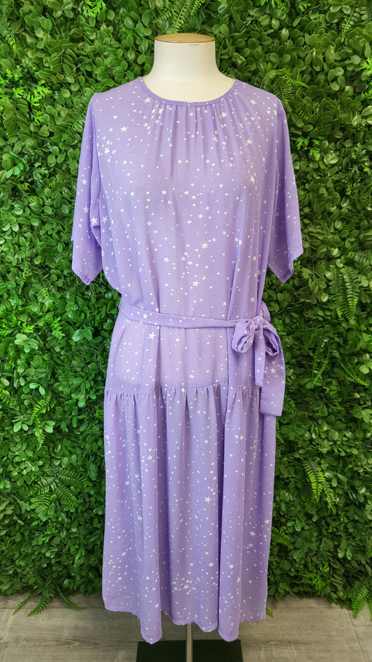 Kilt Stardust Drop Hem Dress (12)