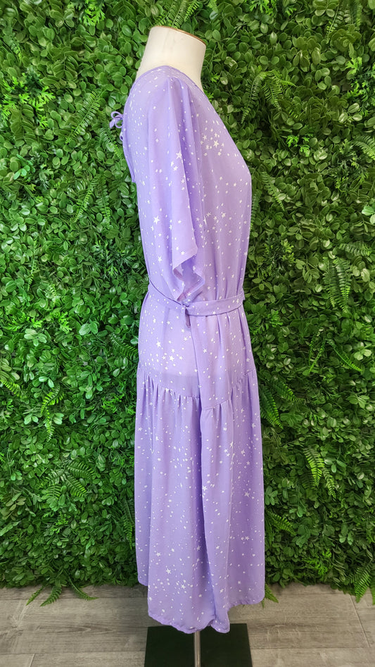 Kilt Stardust Drop Hem Dress (12)