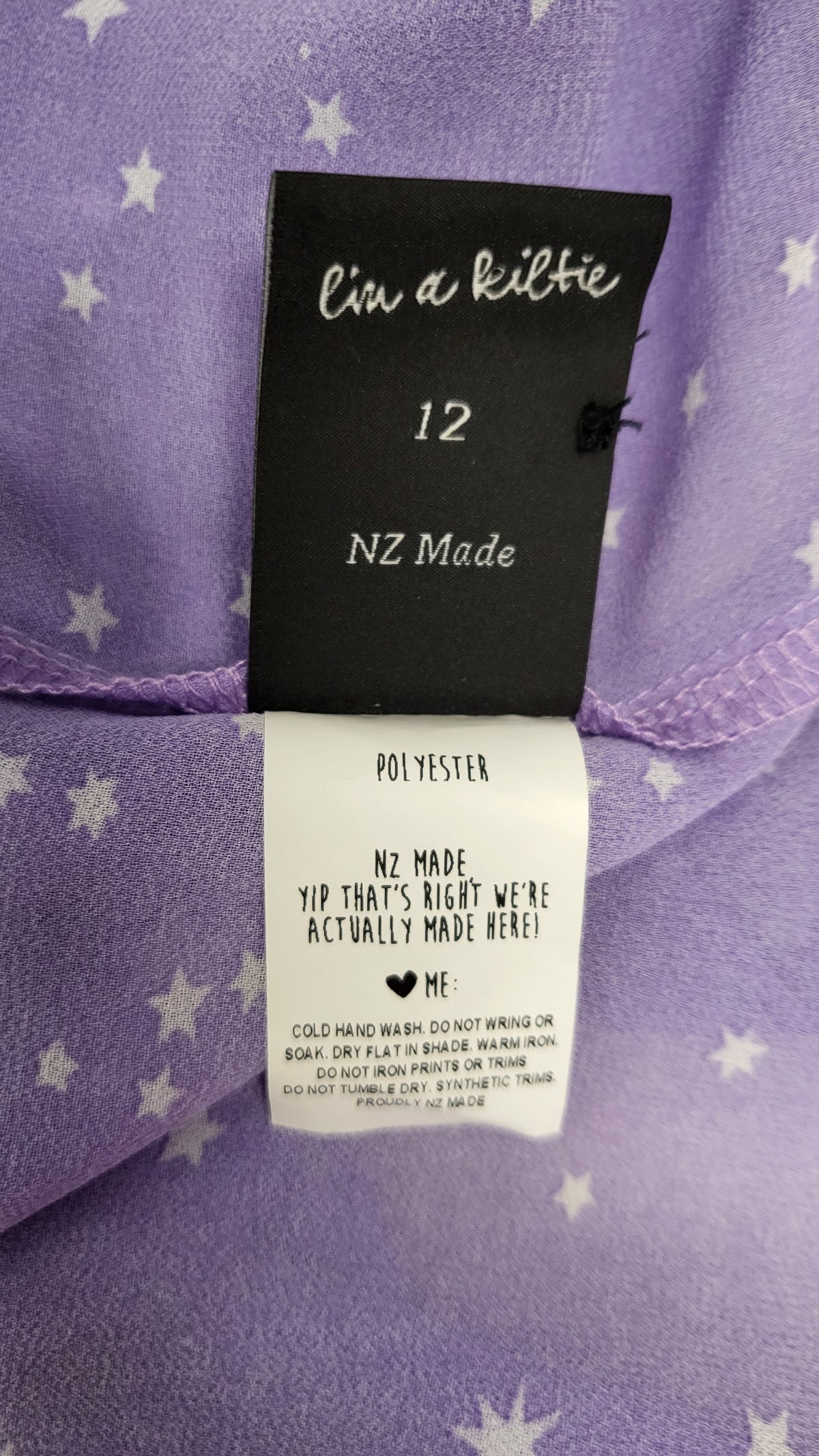 Kilt Stardust Drop Hem Dress (12)
