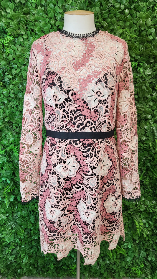 Talulah Pink Passion Mini Dress BNWT (12)