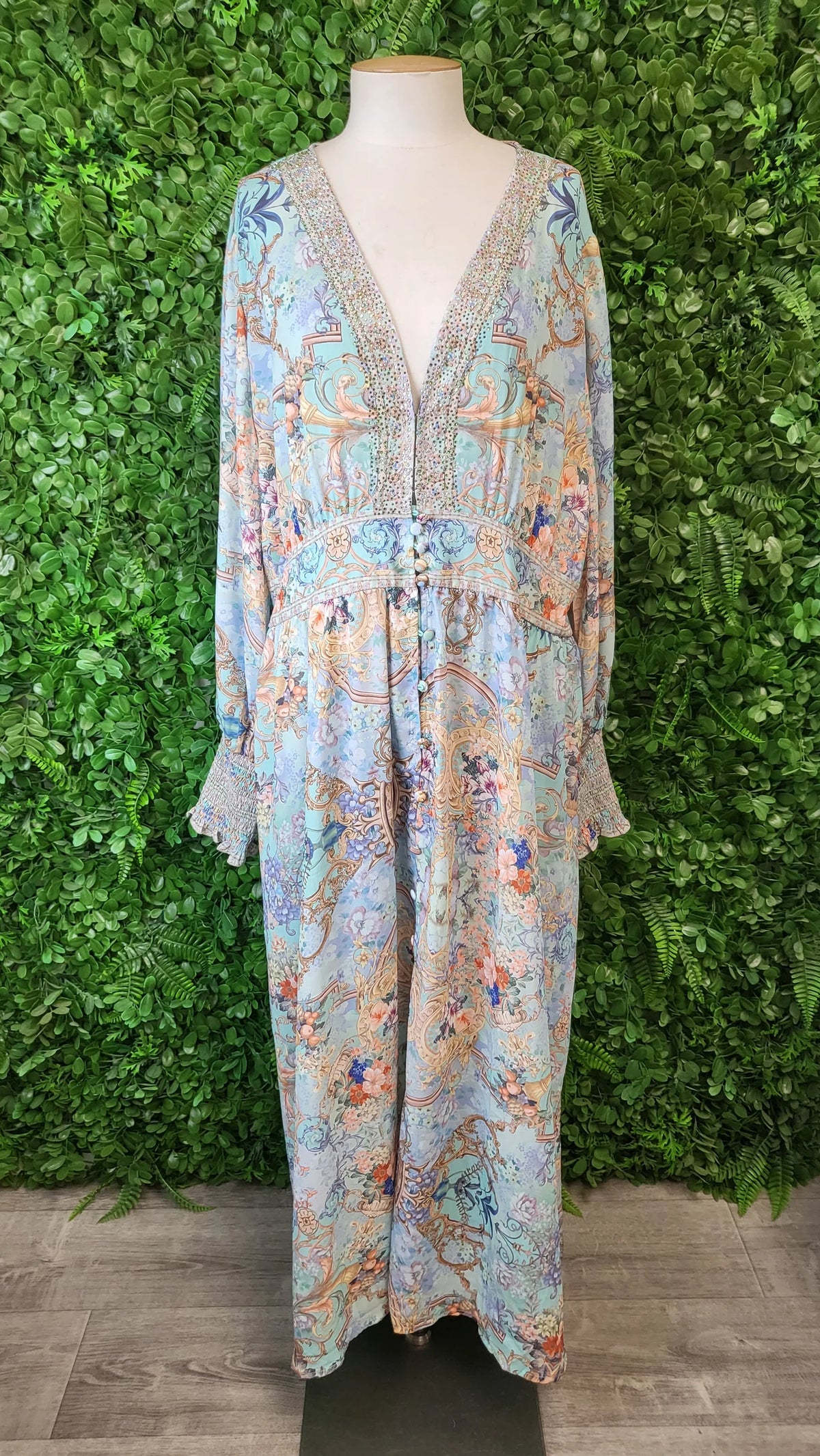 Vine Apparel Multi Lotus Dress BNWT (20)