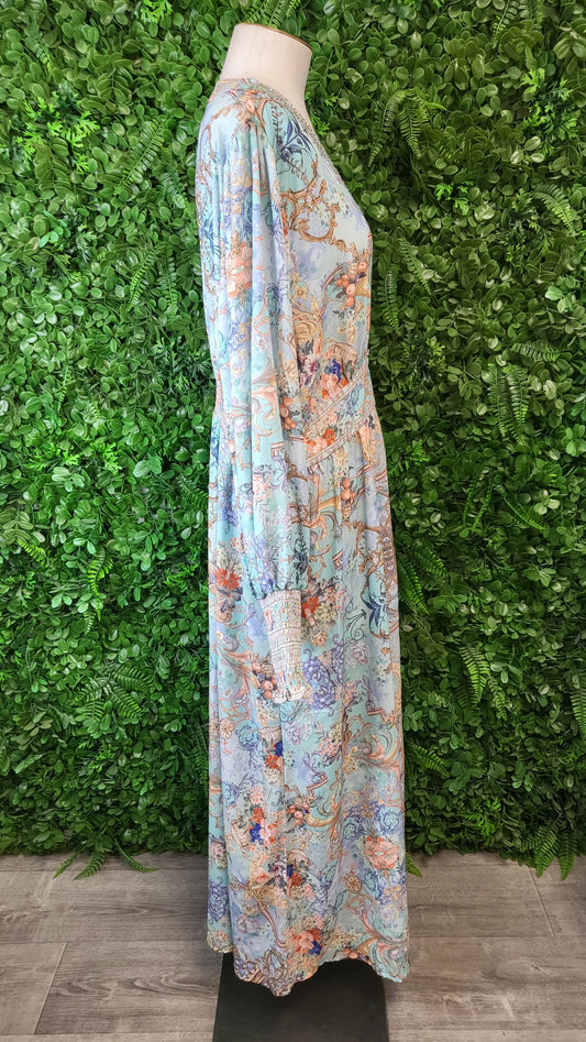 Vine Apparel Multi Lotus Dress BNWT (20)