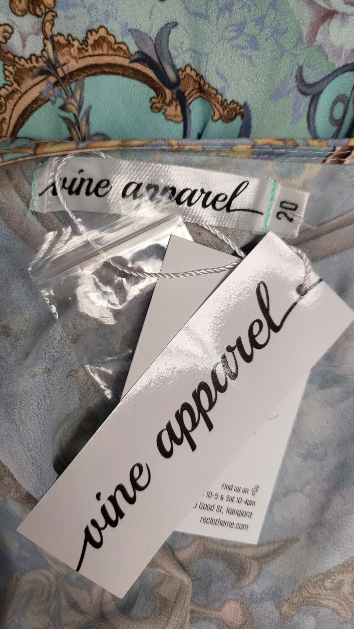 Vine Apparel Print Lotus Dress BNWT (20)
