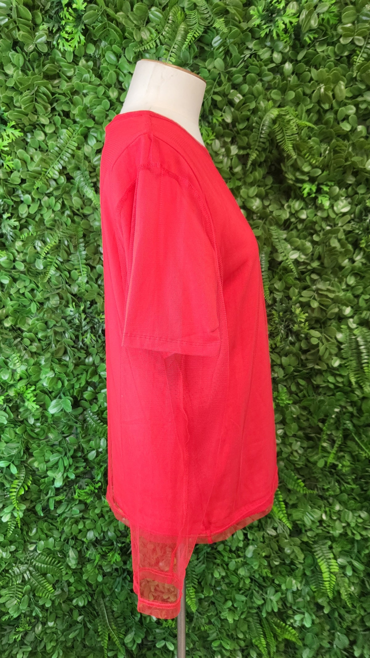 Curate Red Made You Look Top (10-12)