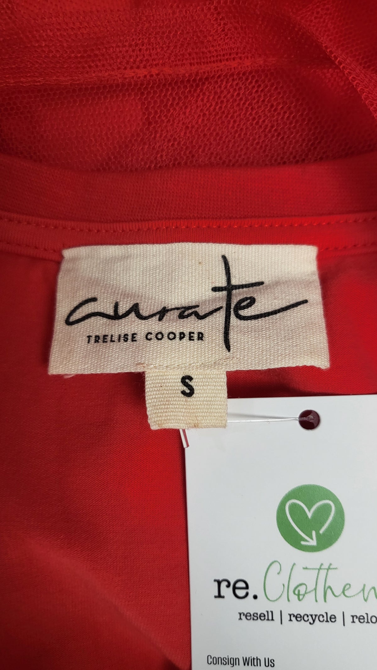 Curate Red Made You Look Top (10-12)