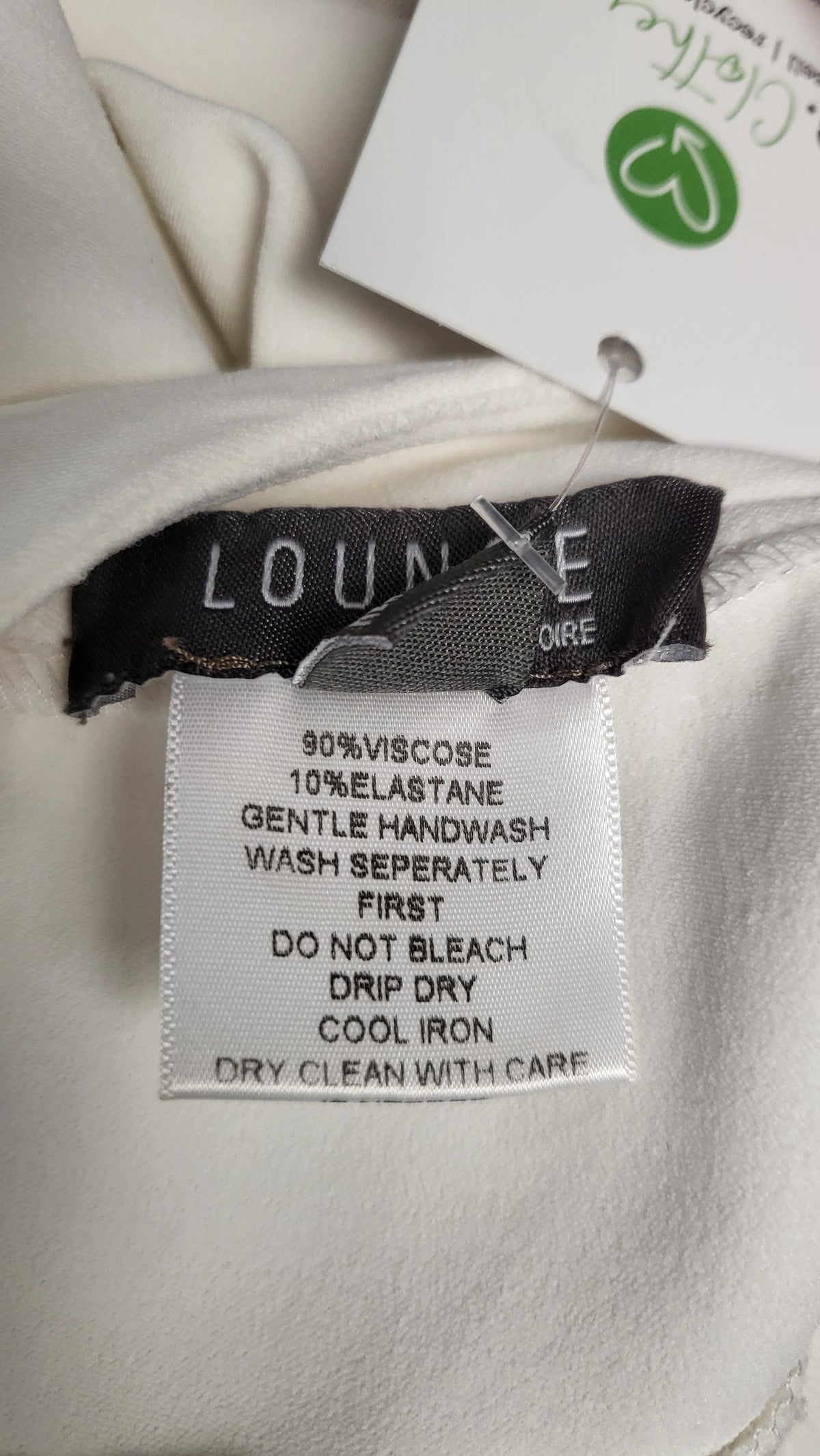 Lounge  by Repertoire Cream Drop Crutch Pant (8)