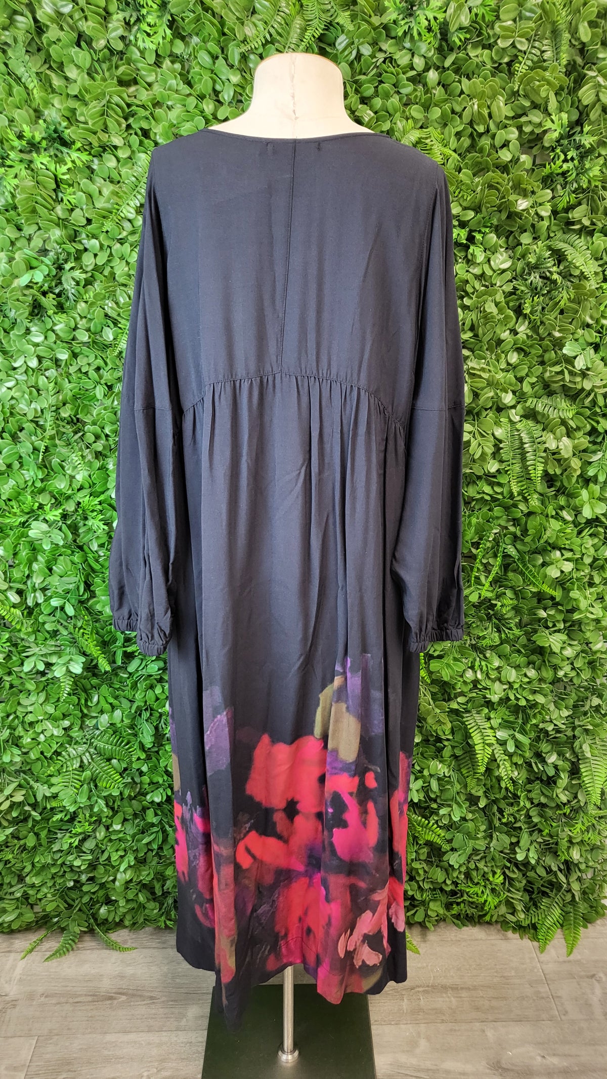 Deanne Hobbs Black/Print Print Dress (14)