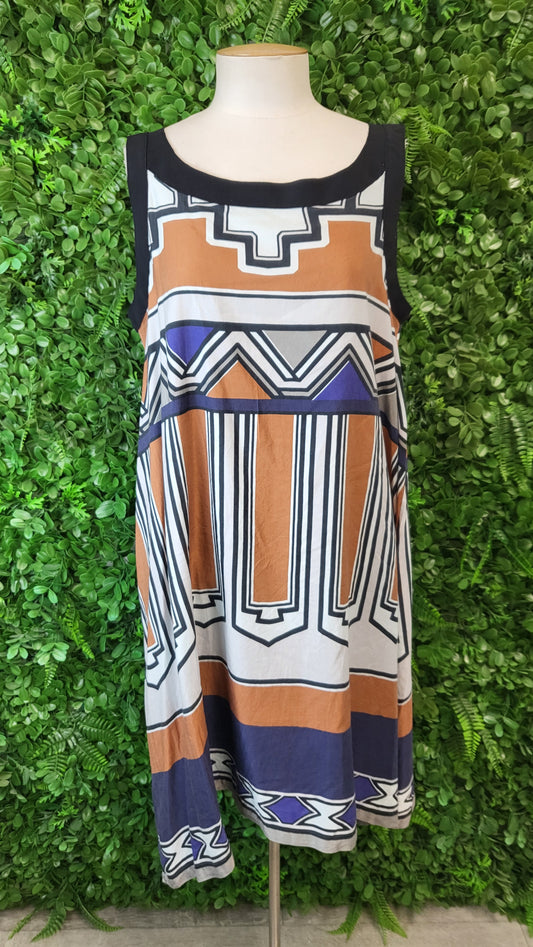 Paula Ryan Print Swing Singlet Tunic (14)