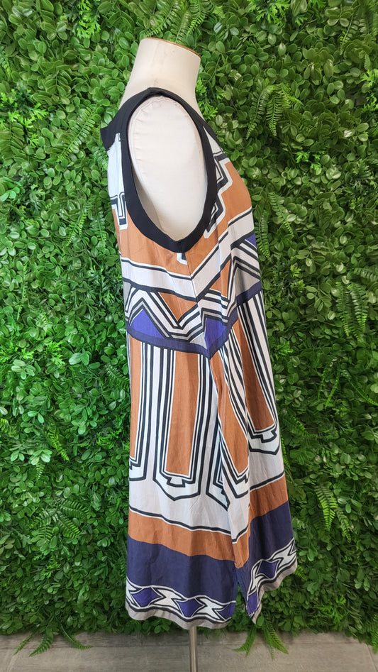 Paula Ryan Print Swing Singlet Tunic (14)
