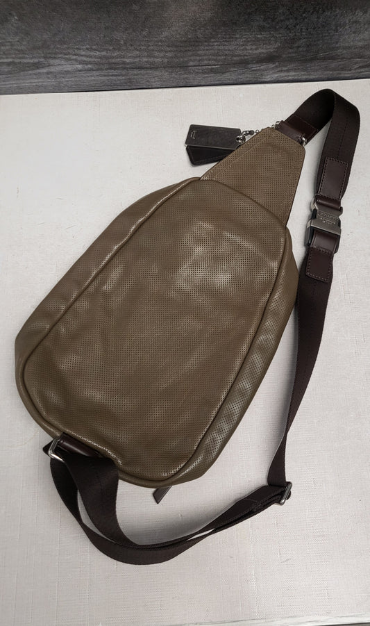 Coach Brown Thompson Sling Pack 36x19x9cm