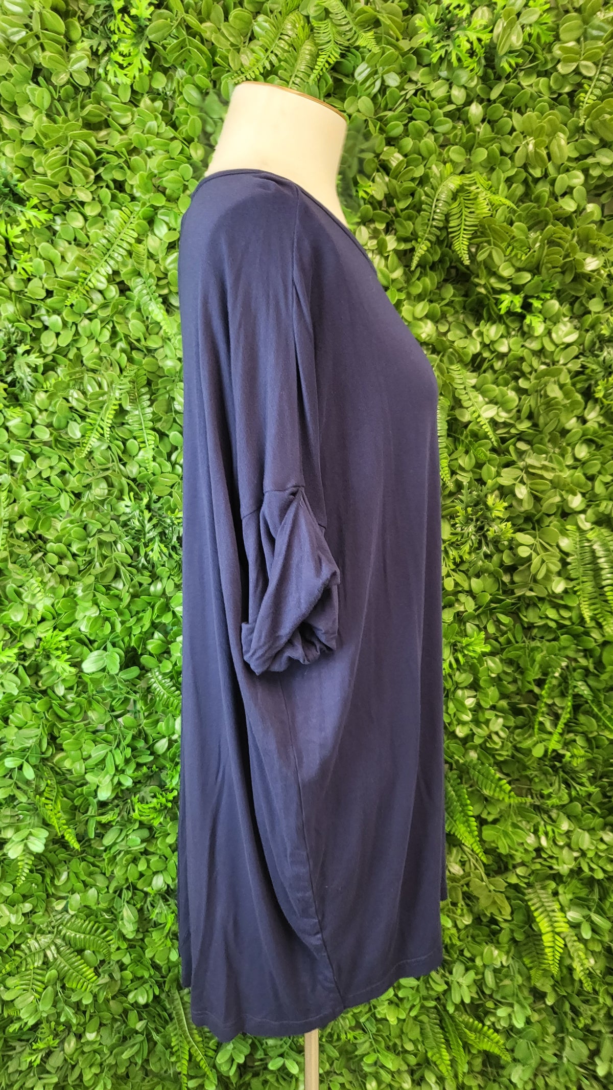 Gaard Navy Print Top (10-12)