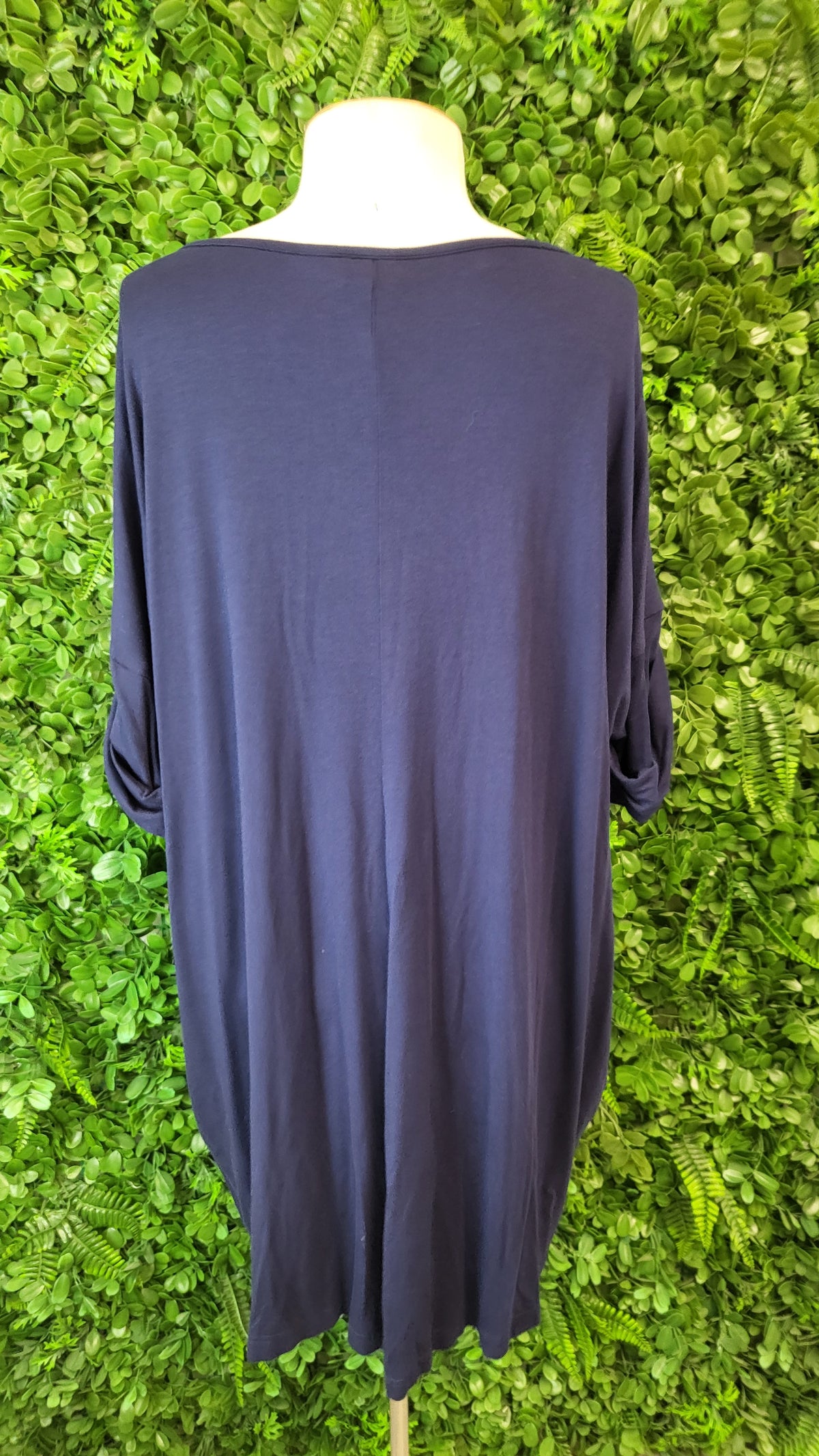 Gaard Navy Print Top (10-12)