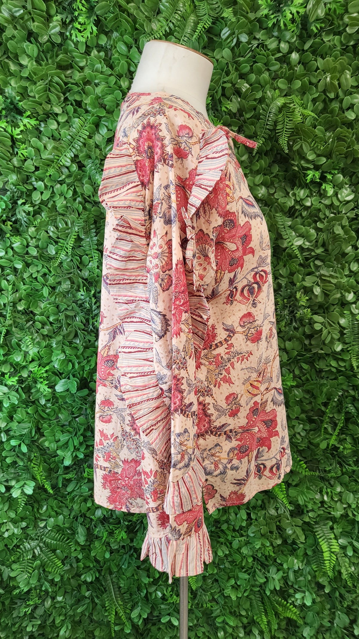 Joop & Gypsy Floral Frill Sleeve Top (12)