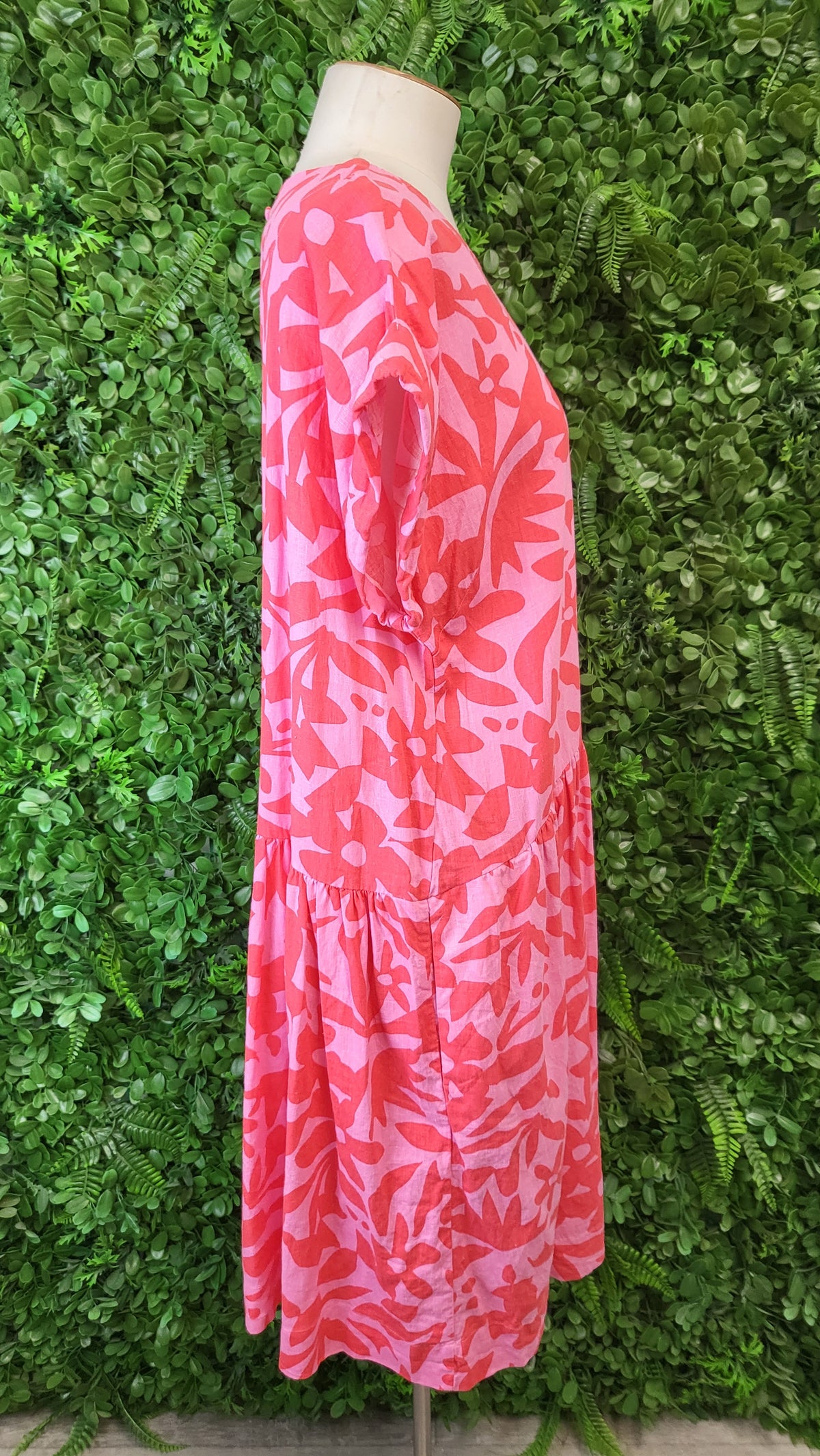 Elm Floral Drop Hem Dress (12)