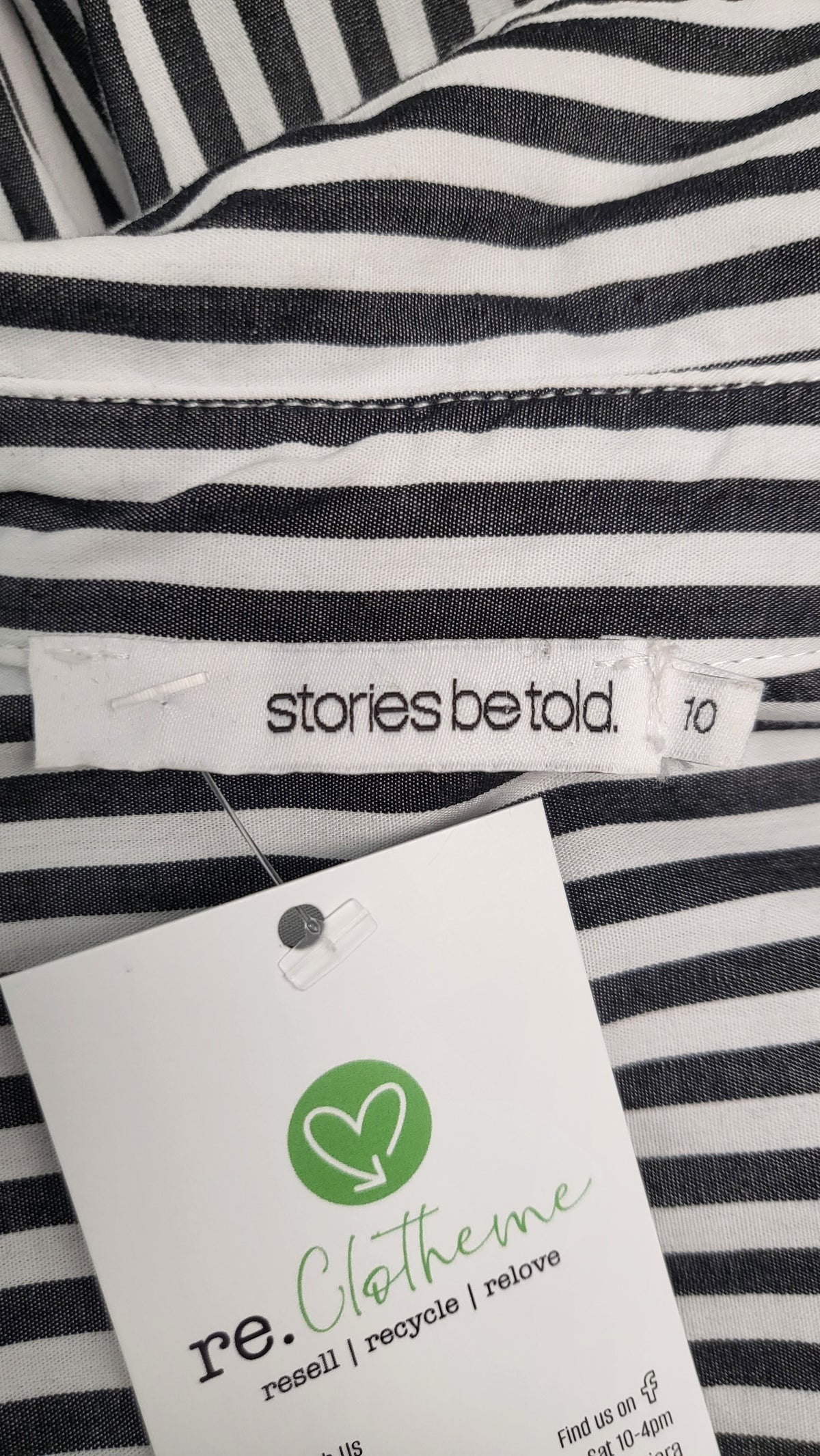 Stories Be Told Stripe Shirt (10)