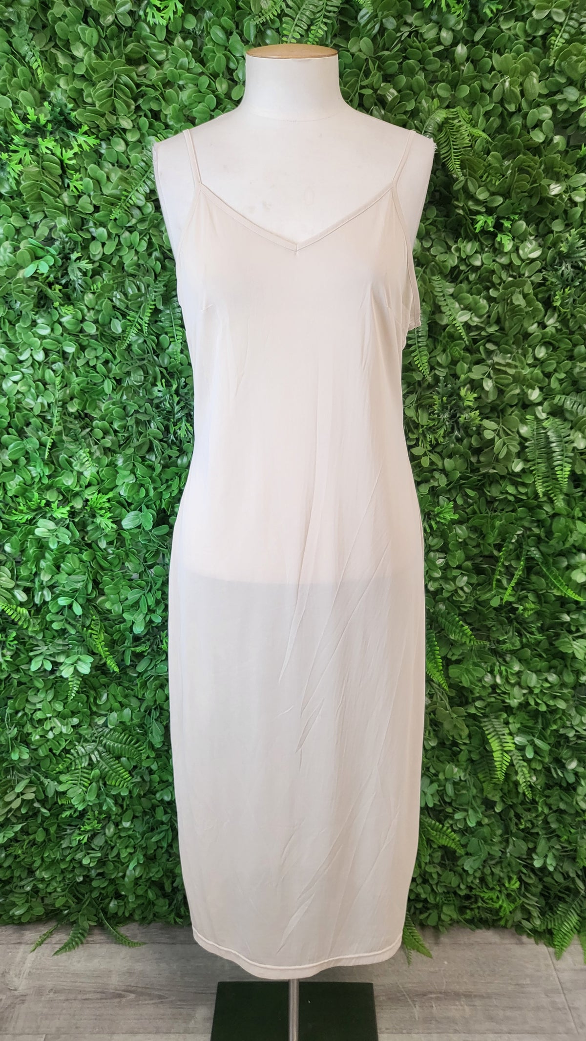 Esmaee Nude Textured Knit Dress (10)