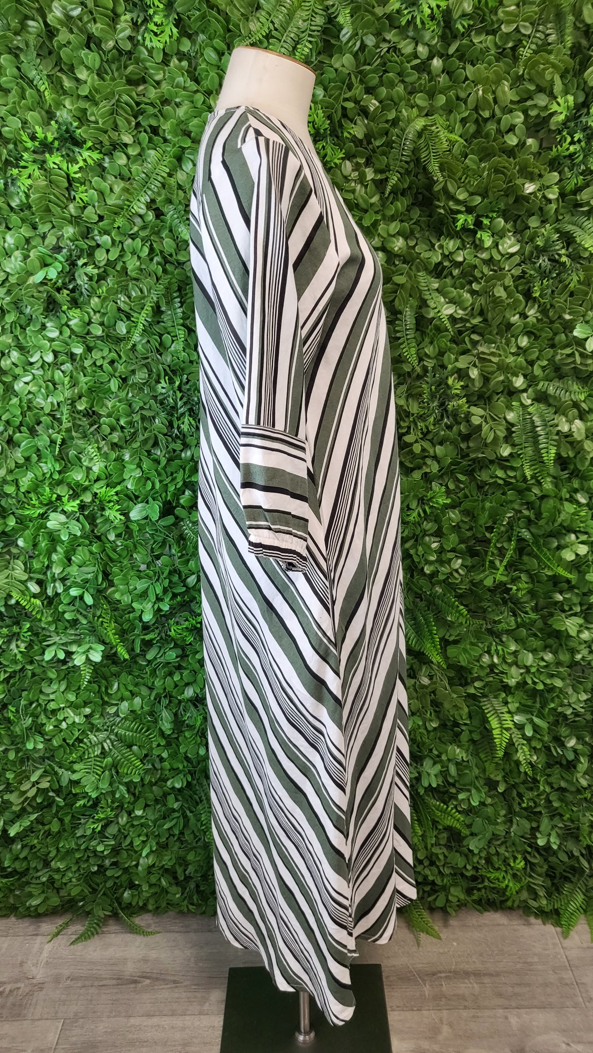 Marco Polo Stripe Linen Dress (8)