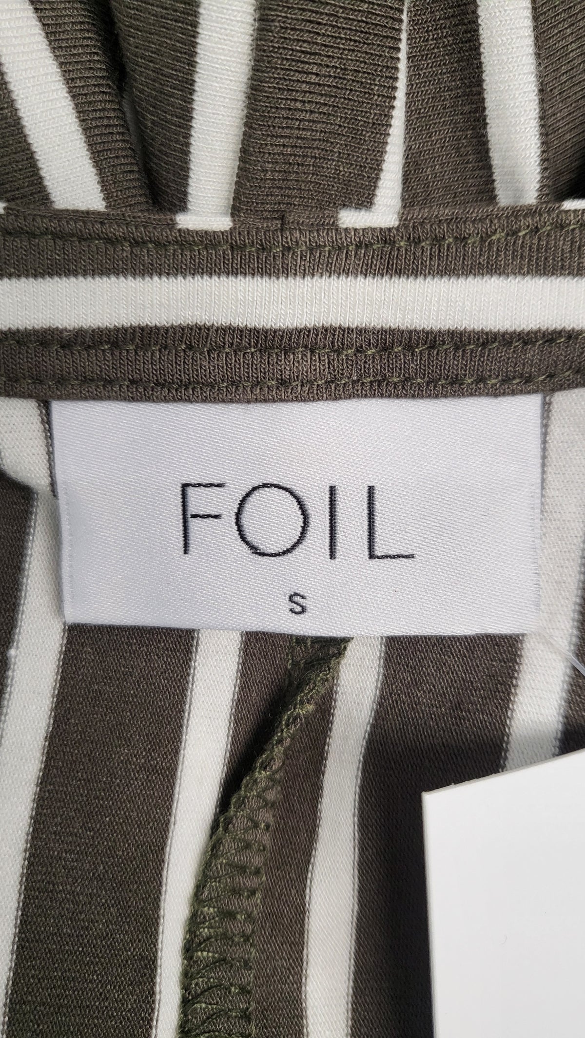 Foil Stripe Knit Dress (10)