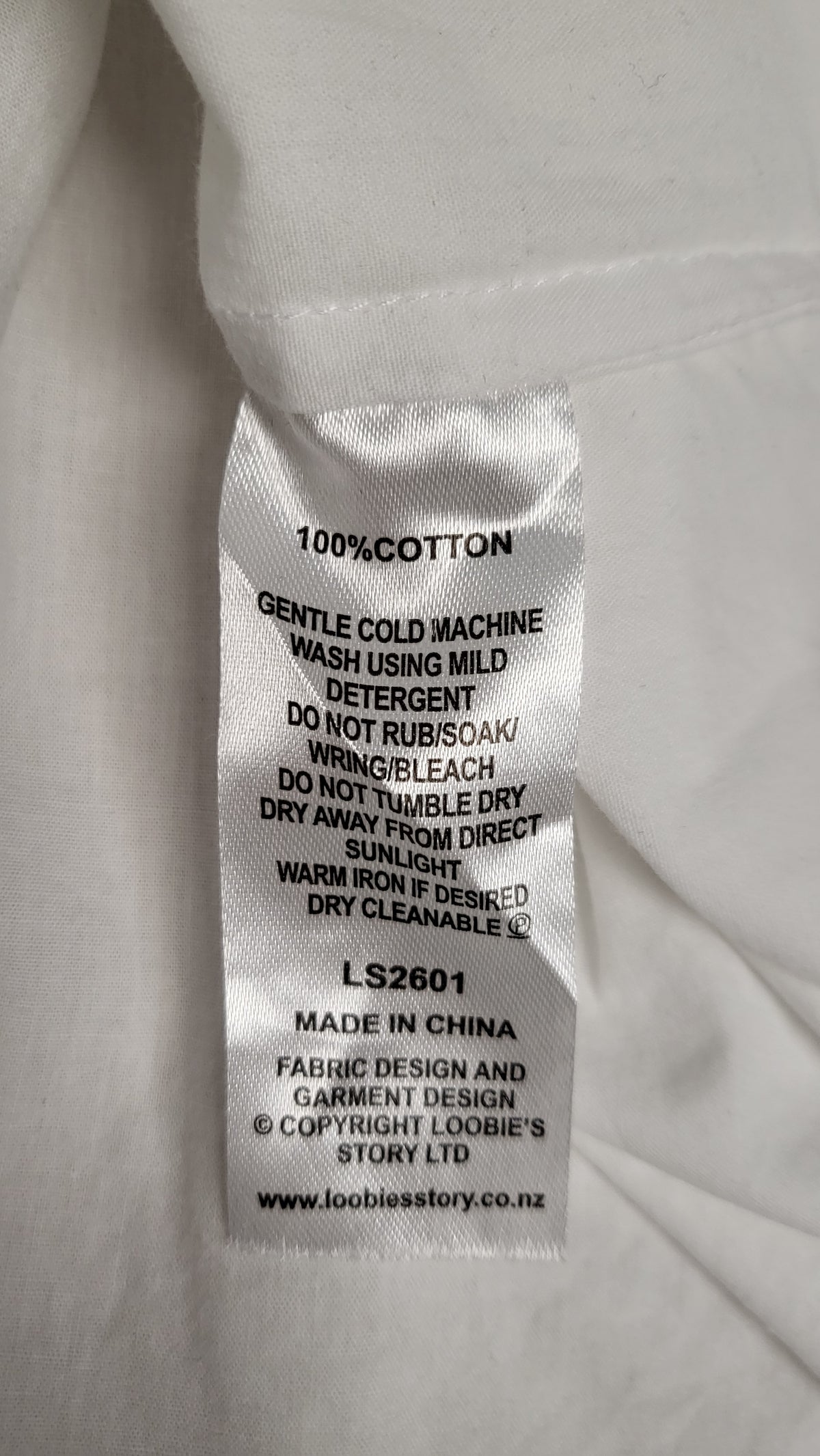 Loobies Story White Frill Yoke Shirt (10)