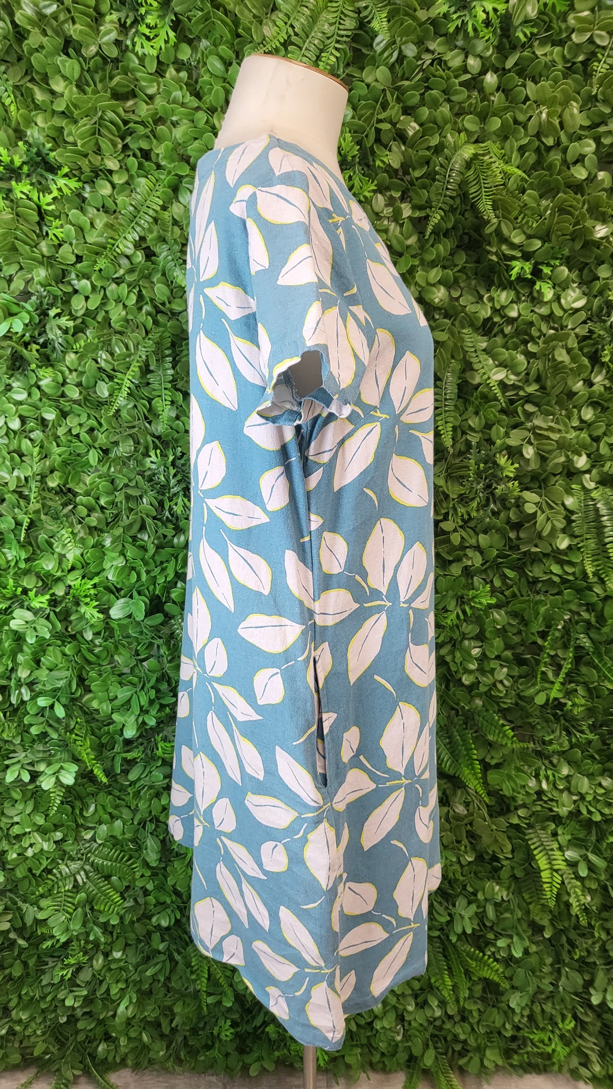 Lily & Me Floral Linen Blend Dress (10)