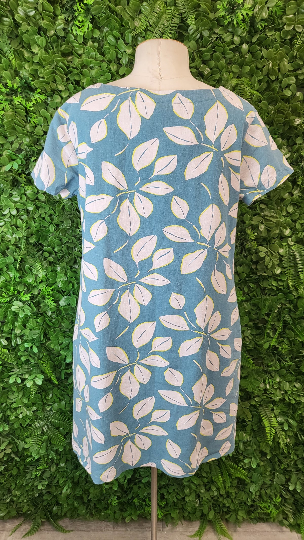 Lily & Me Floral Linen Blend Dress (10)