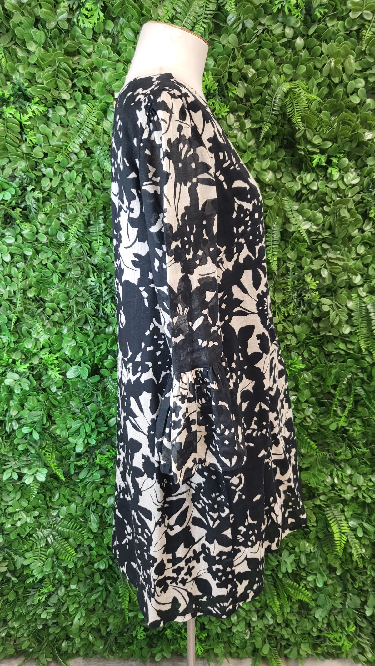 Unknown Black/Beige Shift Dress (14)