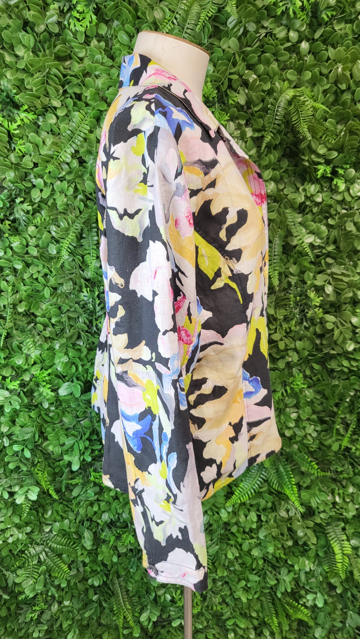 Ballantynes Essentials Print Linen Jacket (12-14)