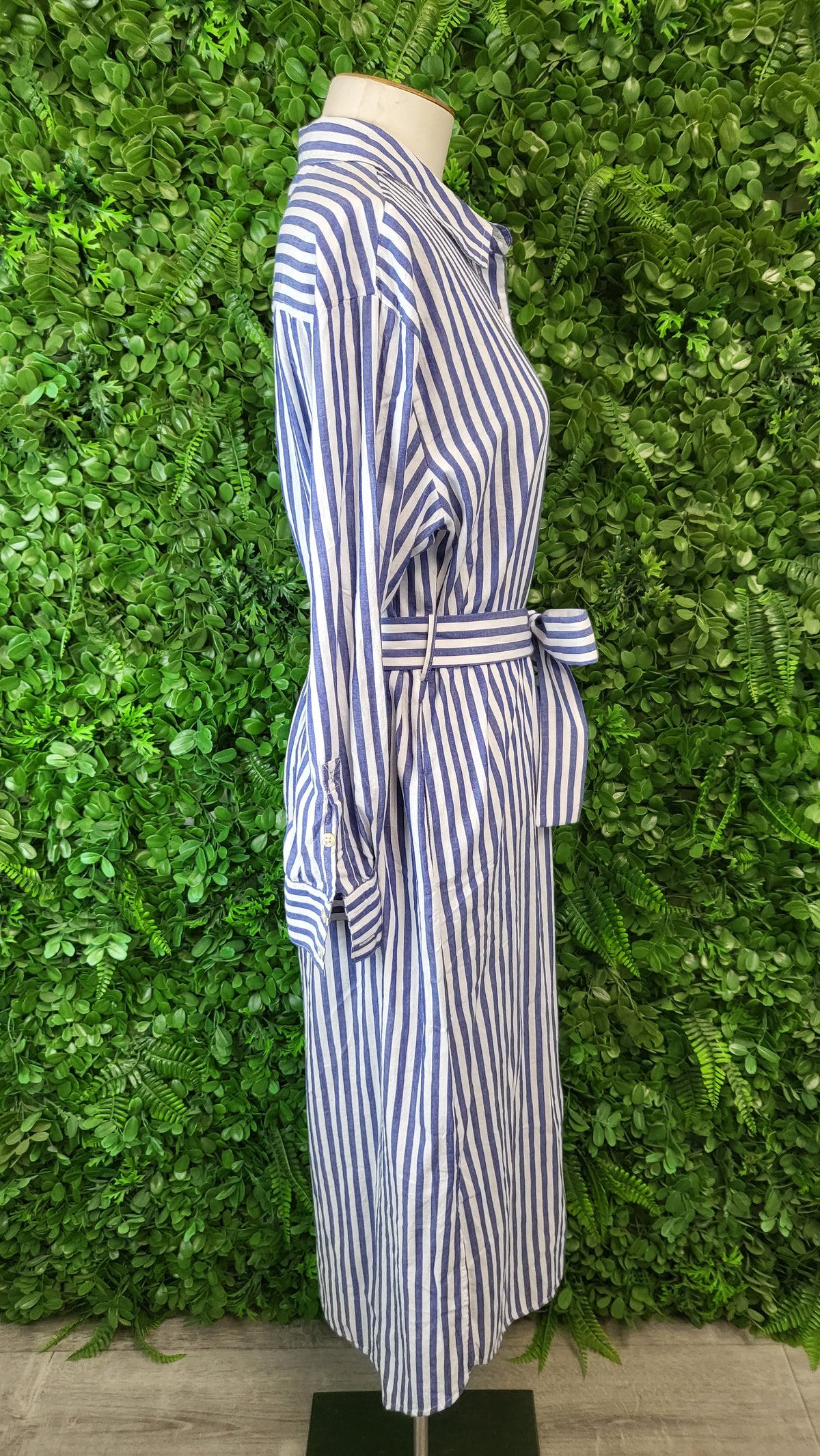 Stories Be Told Stripe Forward Dress BNWT (10)