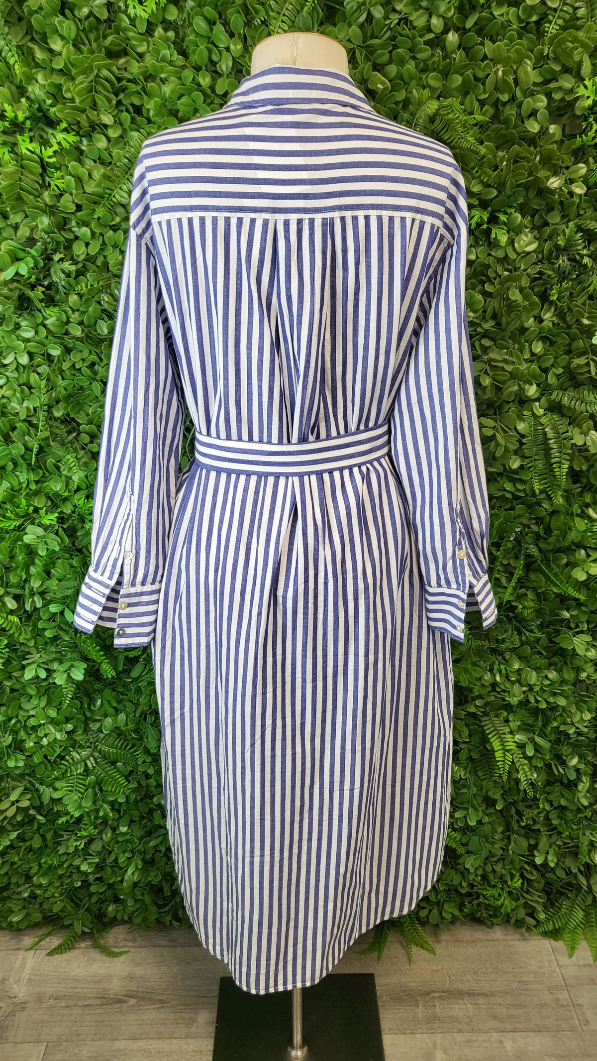 Stories Be Told Stripe Forward Dress BNWT (10)