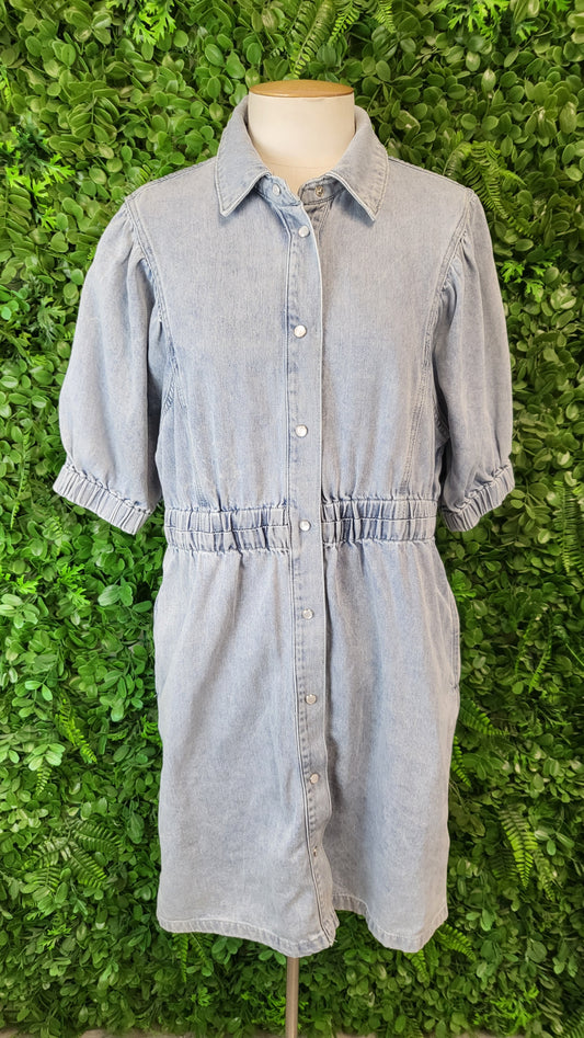 Foxwood Denim Shirt Dress (10)