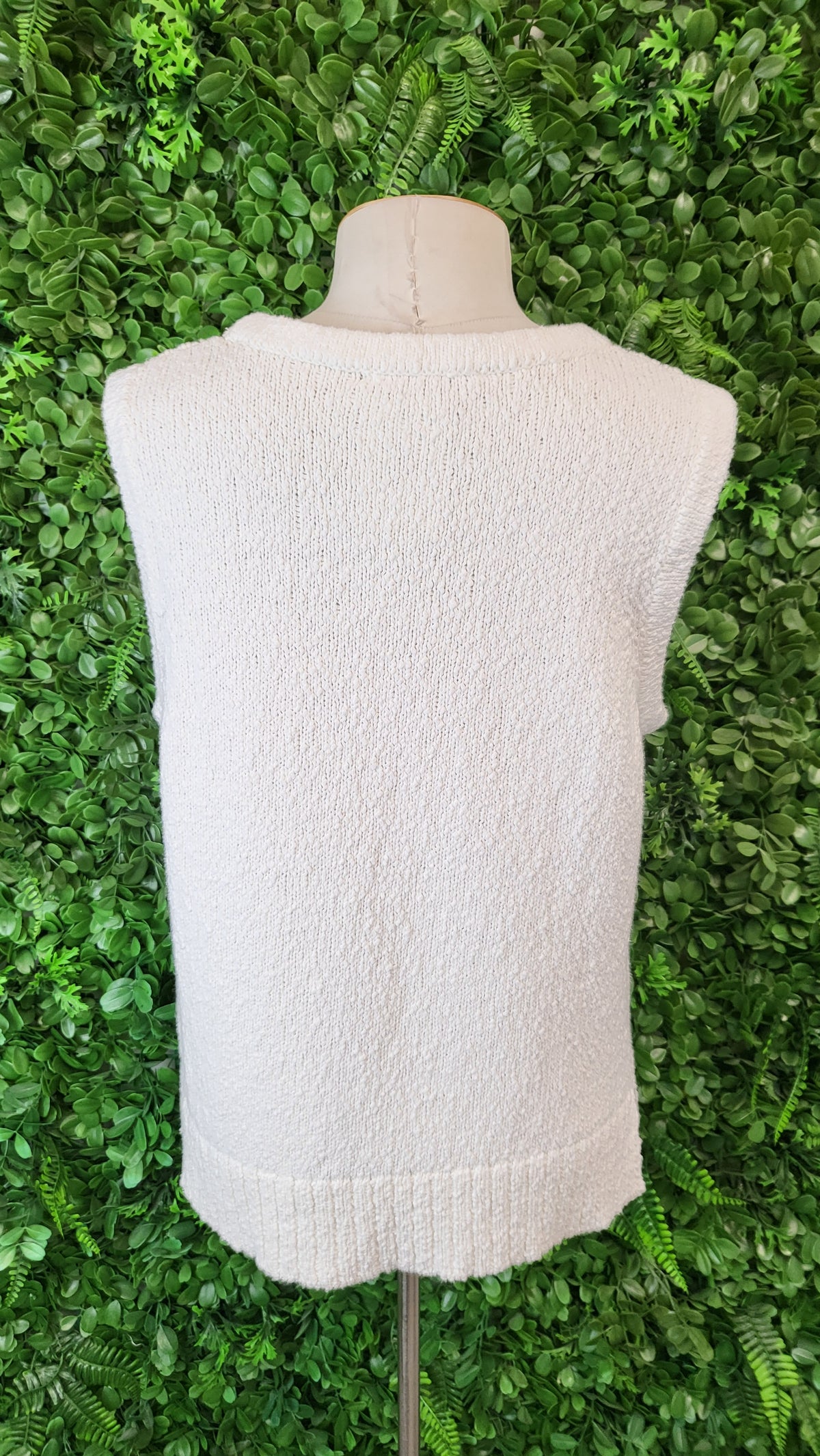 Forever New Ecru Textured Knit Top (14)