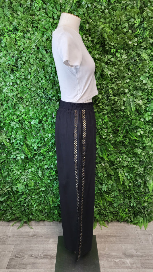 Vine Apparel Black Heart Stripe Pant (20)