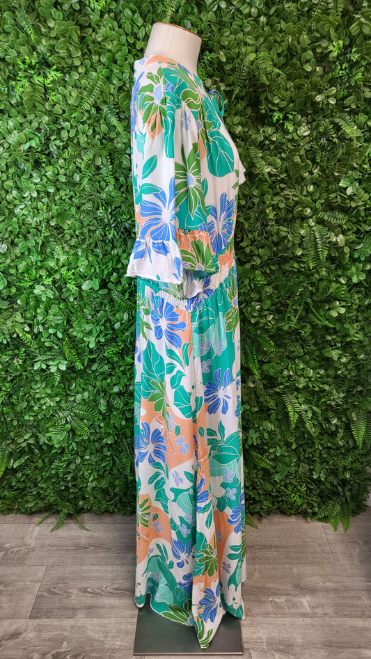 Salty Crush Print Celina Maxi BNWT (18)