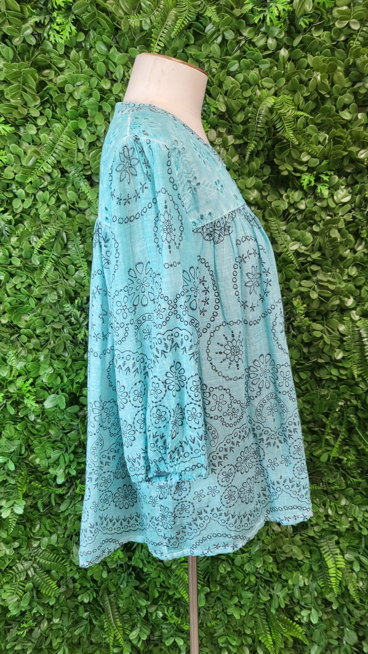 Virtuelle Blue Print Top (14)