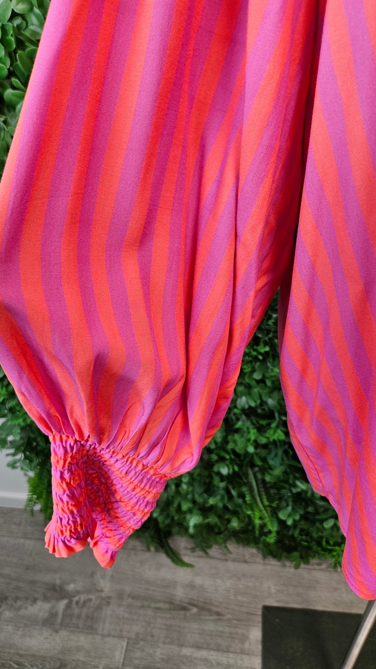 Sunday Boho PinkStripe Blouse (18)