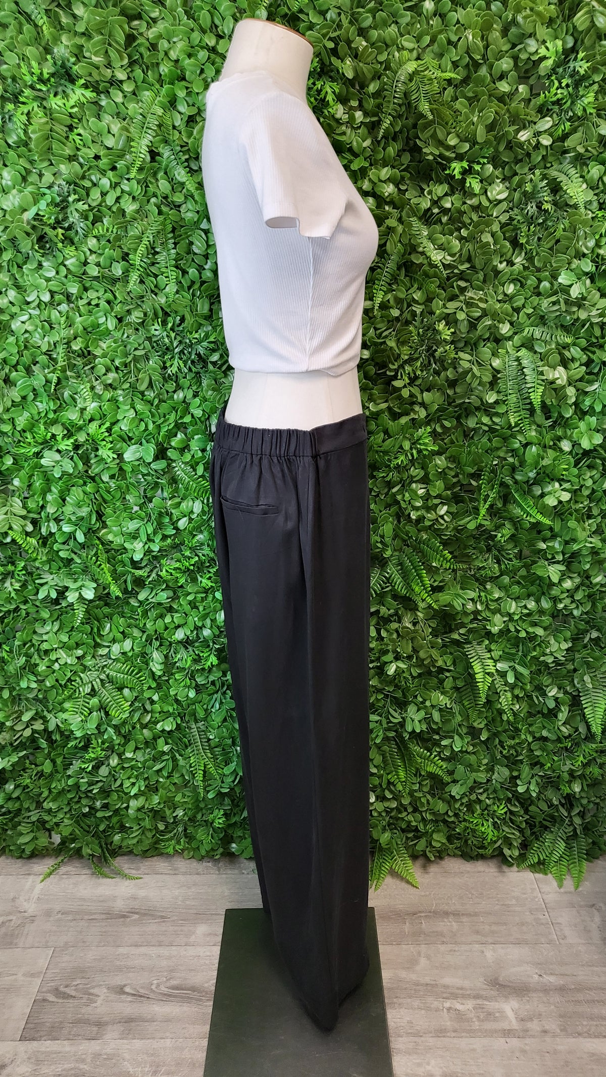 Cos Black Wide Leg Pant (14)