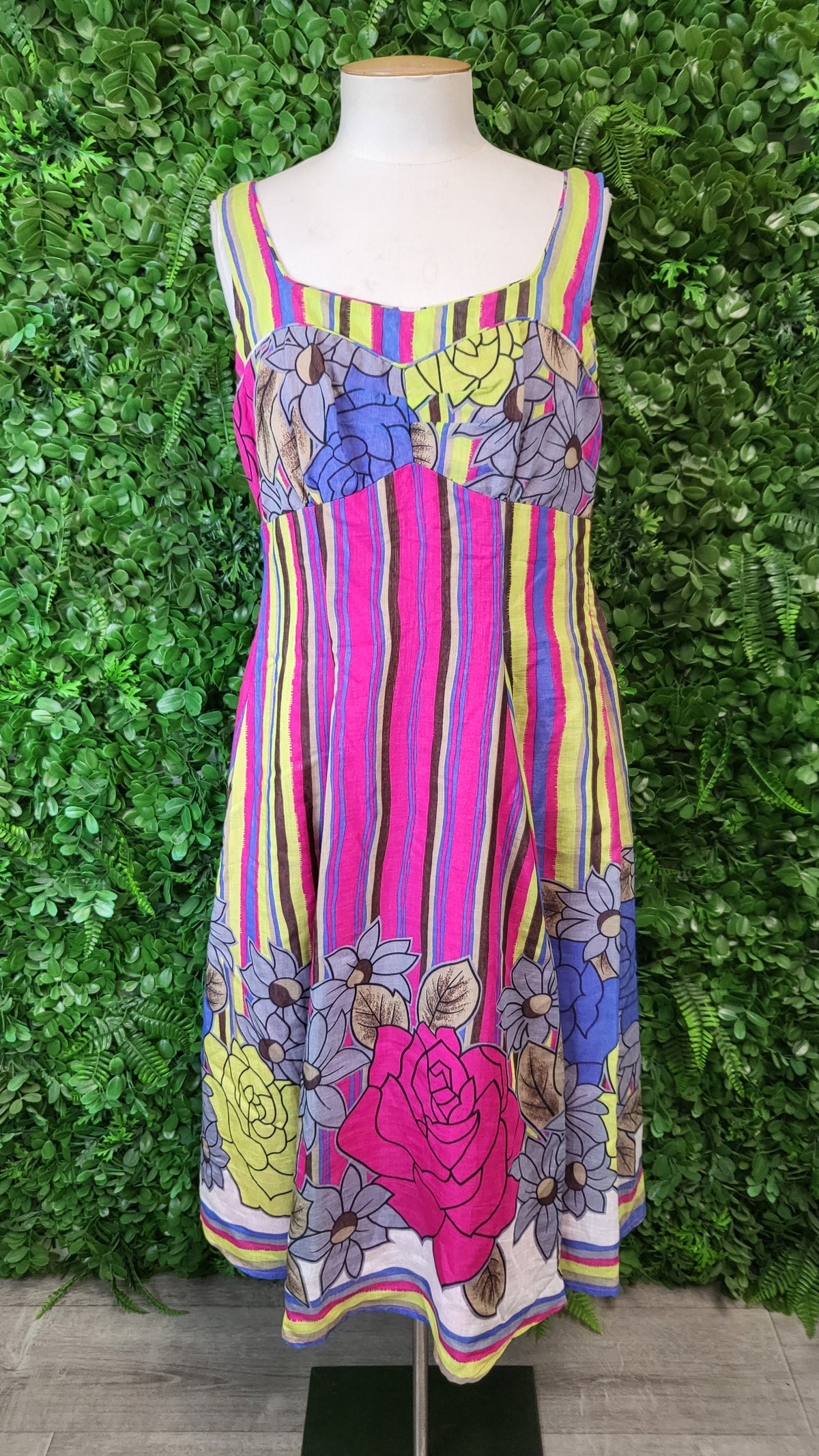 Annah Stretton Print Fit & Flare Dress (12)