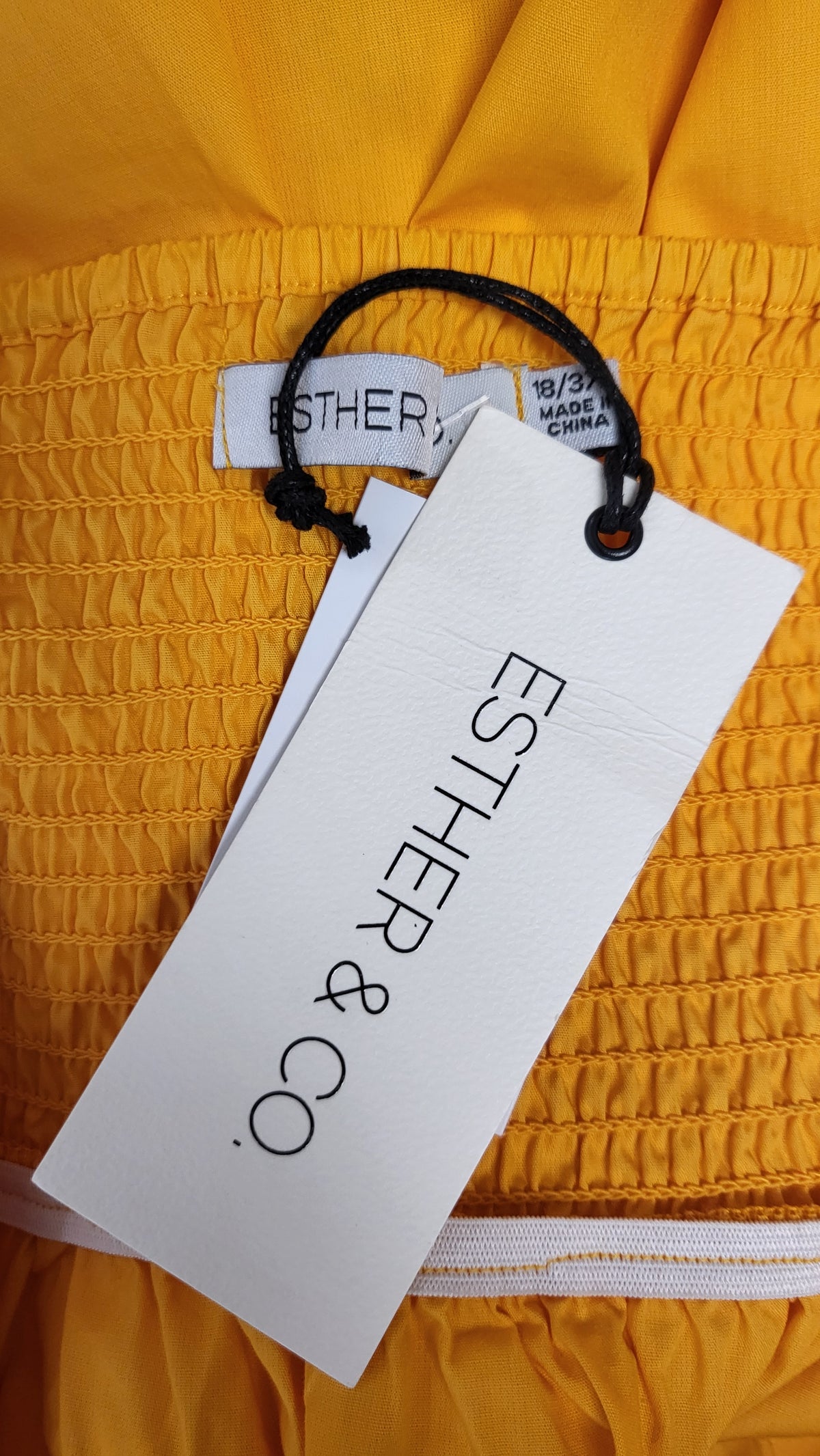 Esther & Co Yellow Jenica Dress BNWT (18)