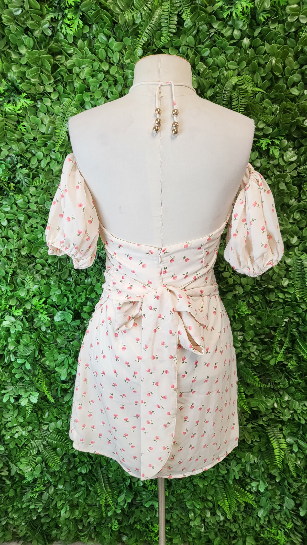 Sabo Floral Mini Wrap Dress (10)
