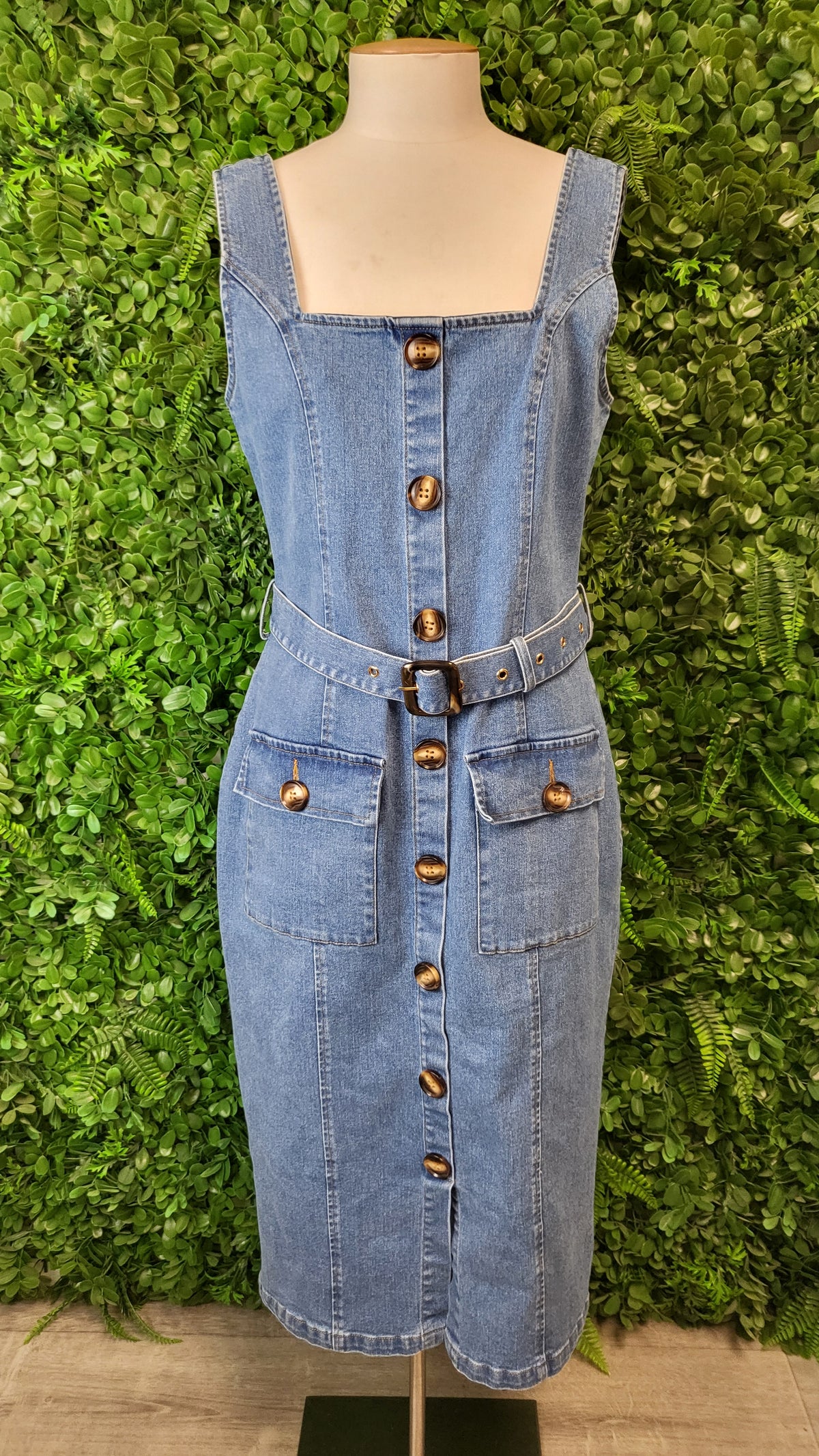 Honey Denim  Denim Pinafore (12)