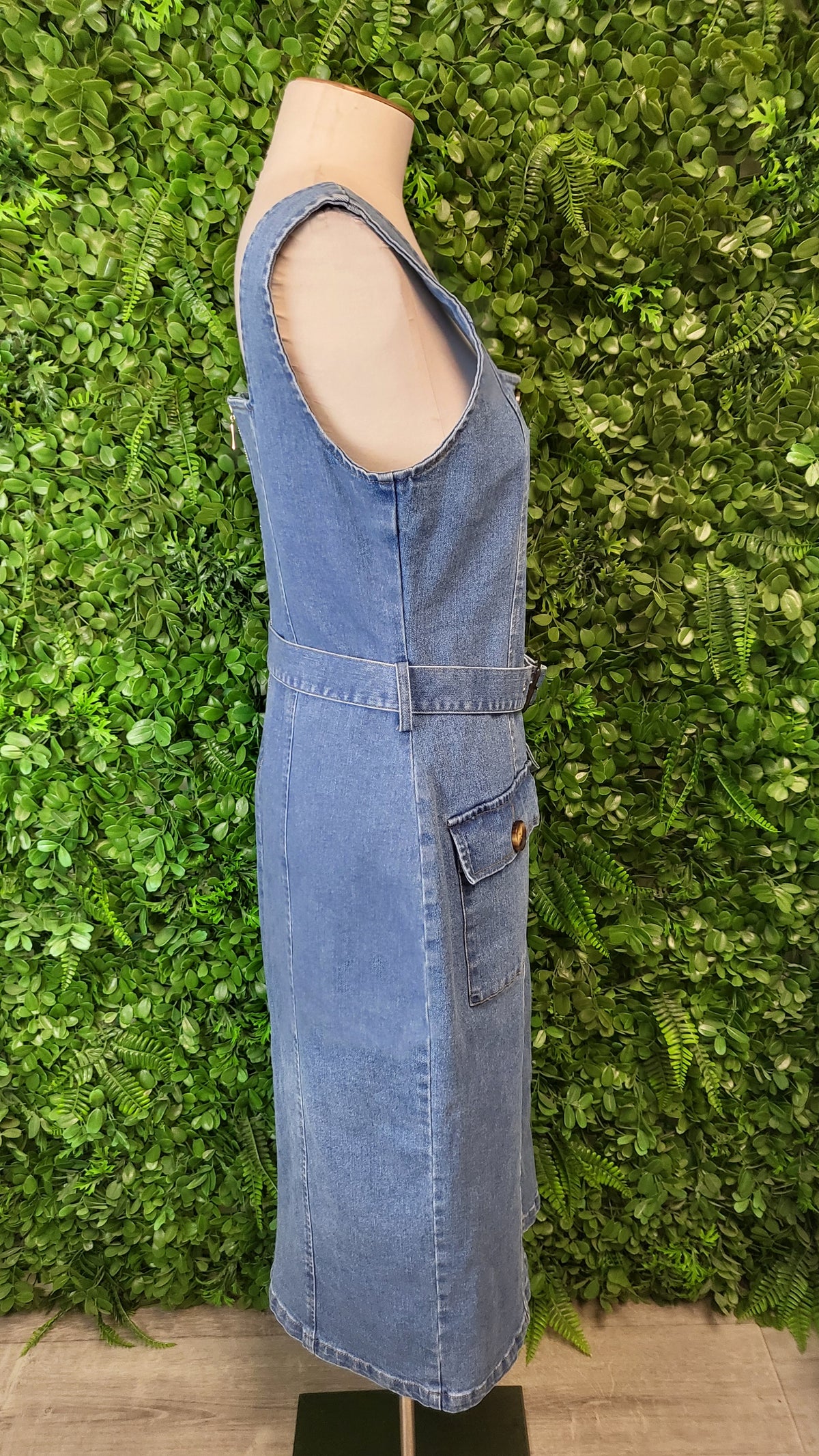 Honey Denim  Denim Pinafore (12)
