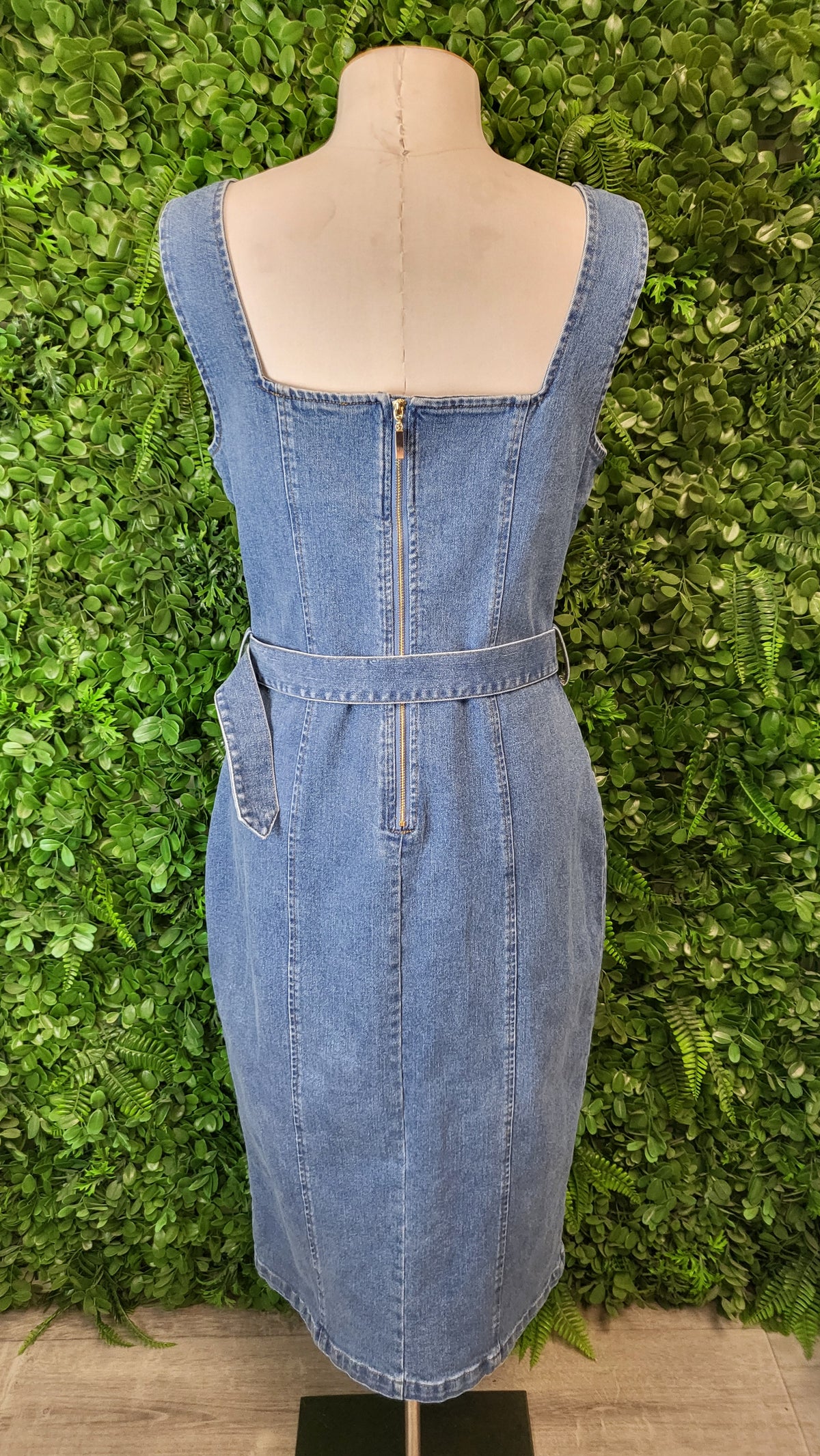 Honey Denim  Denim Pinafore (12)