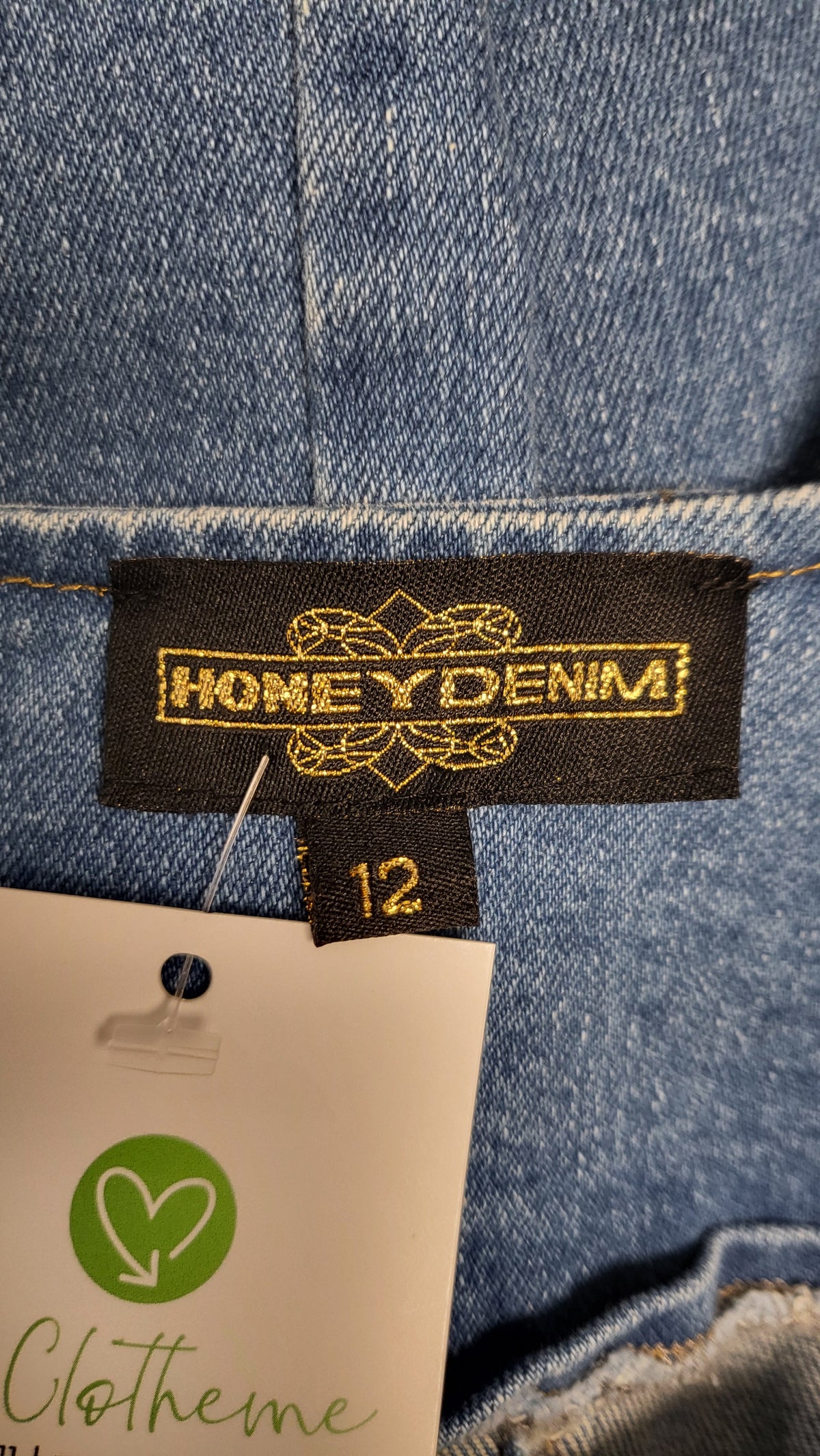 Honey Denim  Denim Pinafore (12)