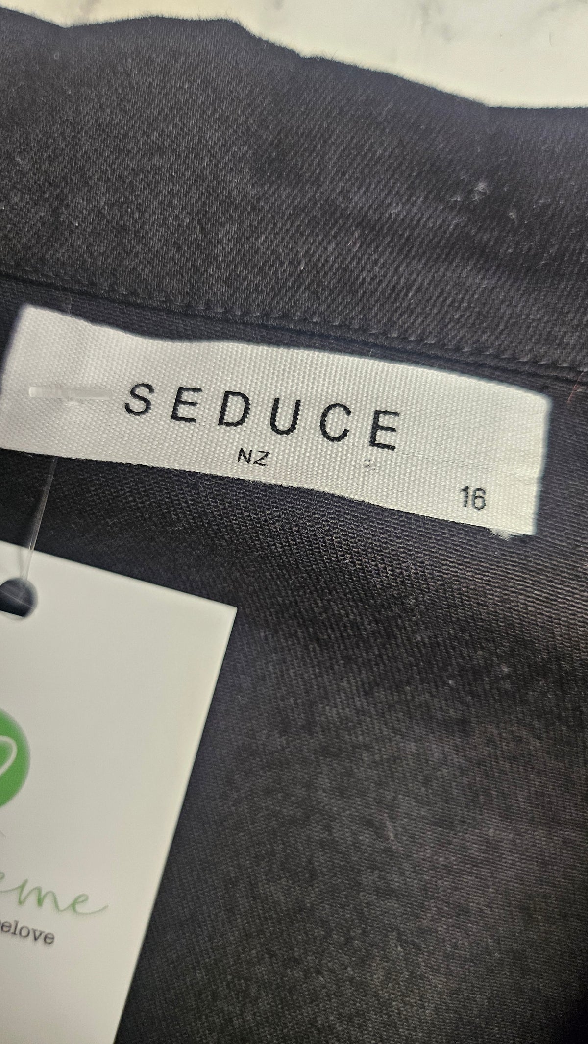 Seduce Black Two Tone Shacket (16)