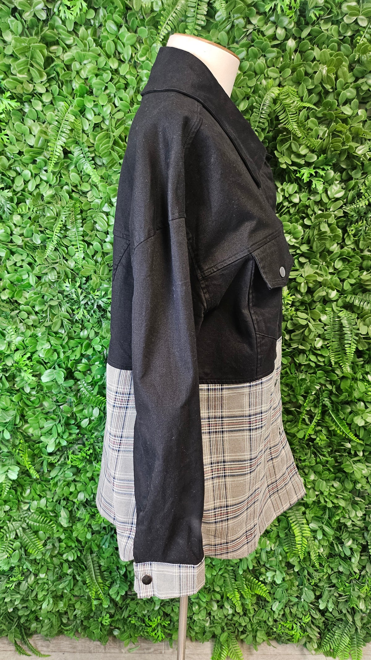 Seduce Black Two Tone Shacket (16)