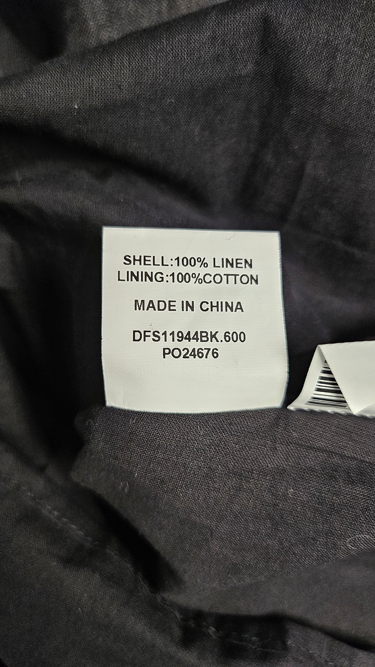 Dissh Black Linen Fit& Flare (8)