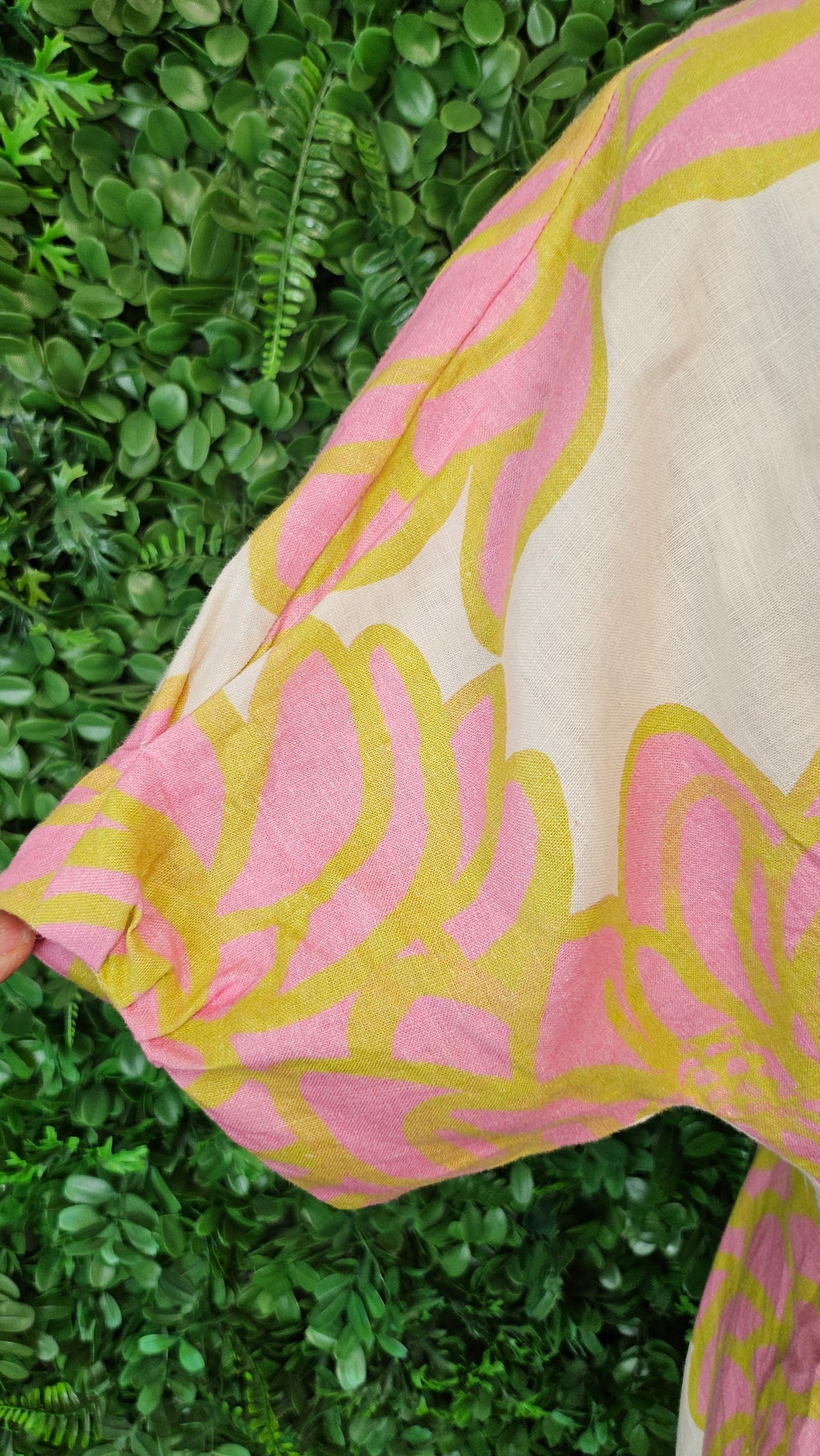 Siren Multi Linen Dress (8)