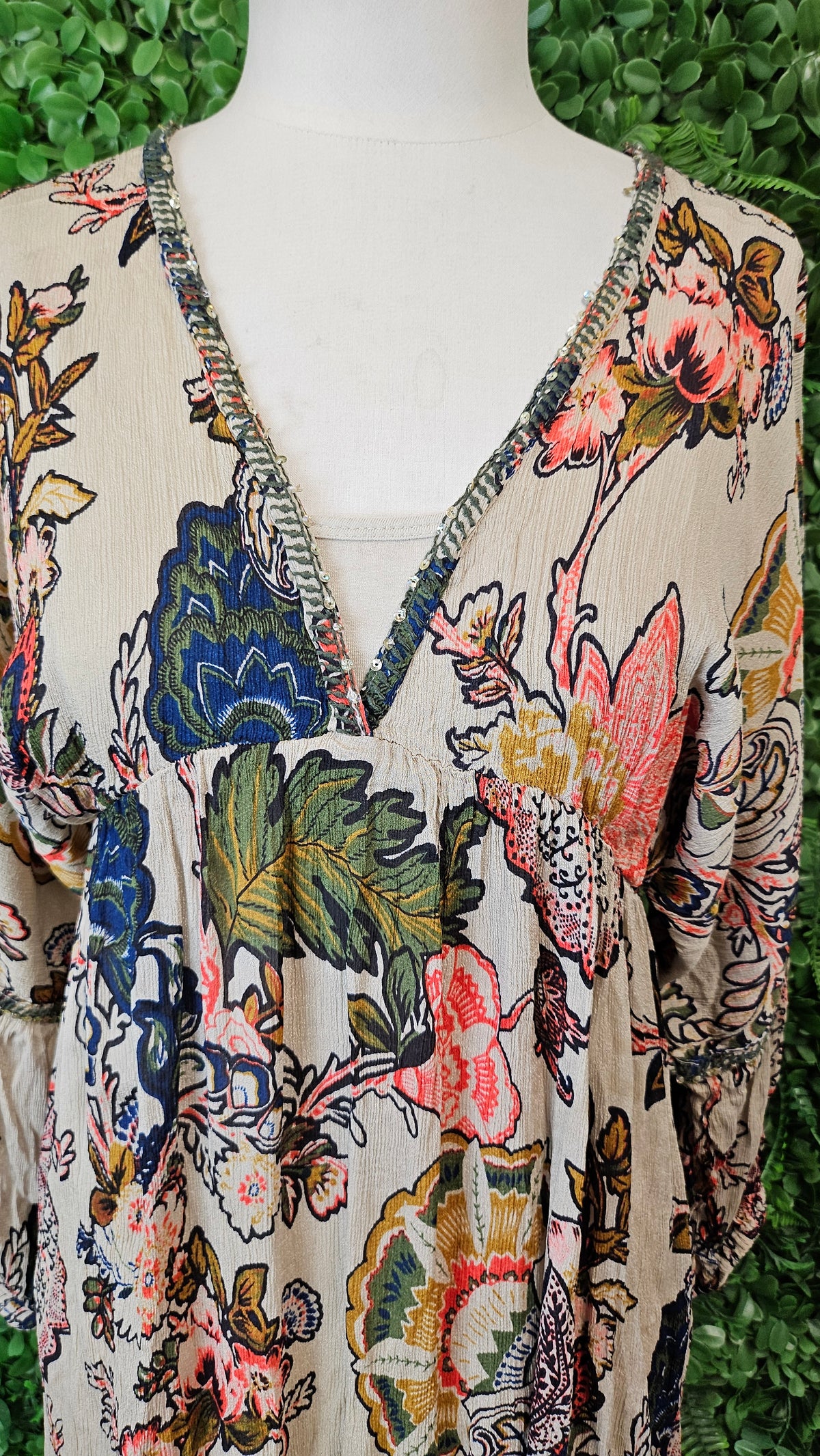 Miss June Multi Boho Style Dress (10)