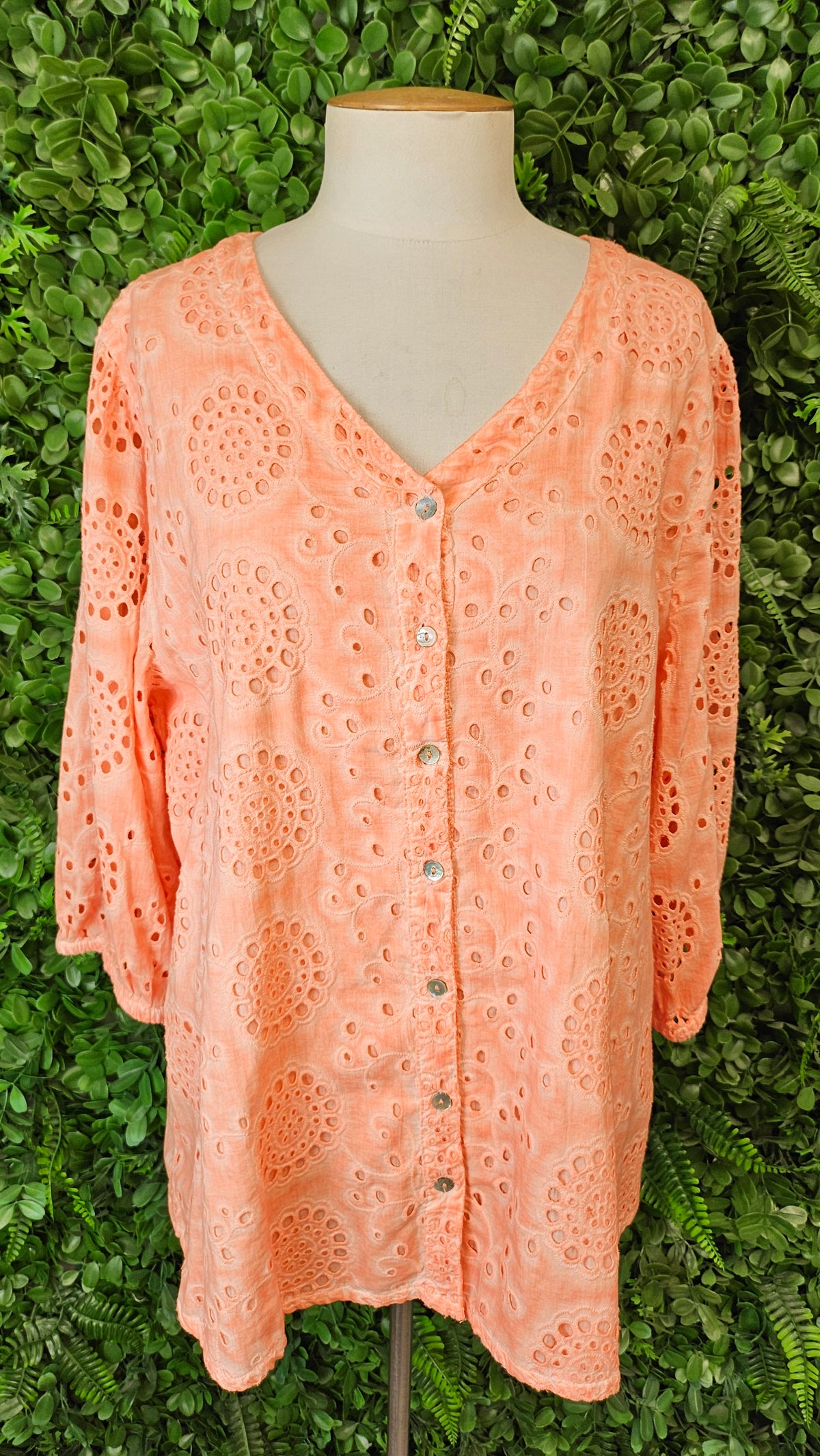 Virtuelle Coral Broderie Top (16)