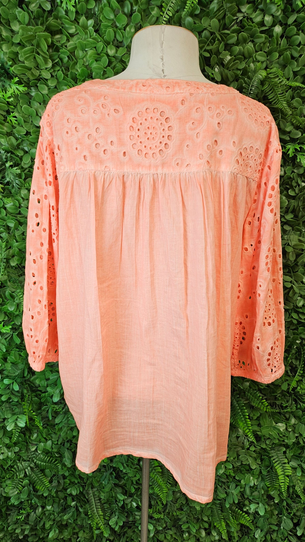 Virtuelle Coral Broderie Top (16)